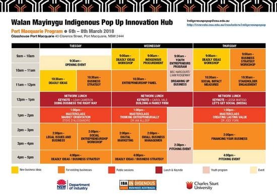 Indigenous Entrepreneurship Pop Up Hub